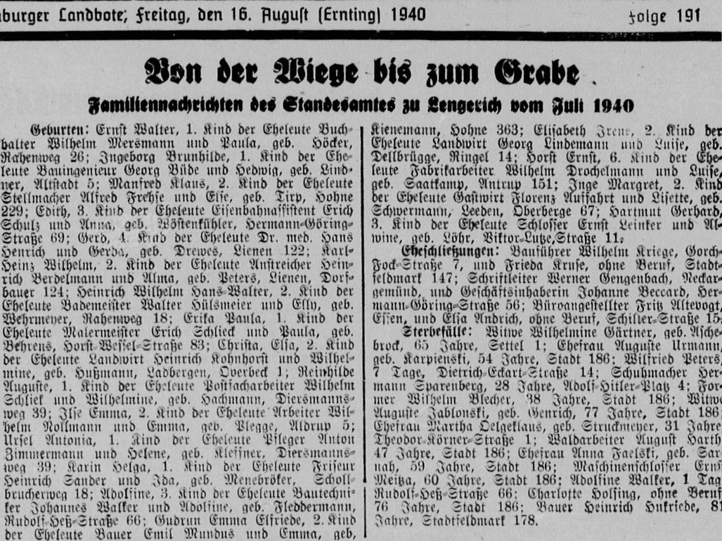 Schlieck, Erika Paula