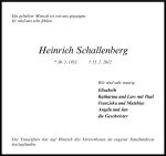 Schallenberg, Heinrich jun Schallenberg, Heinrich jun