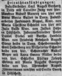 Steup, Friedrich Reinhard August - Neuverheiratung seiner Witwe